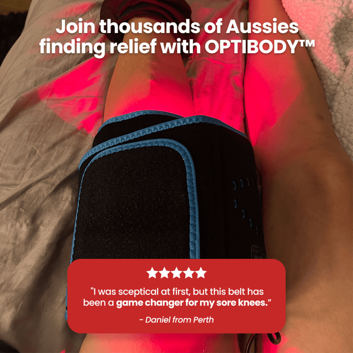OPTIBODY™ Red Light Therapy Belt